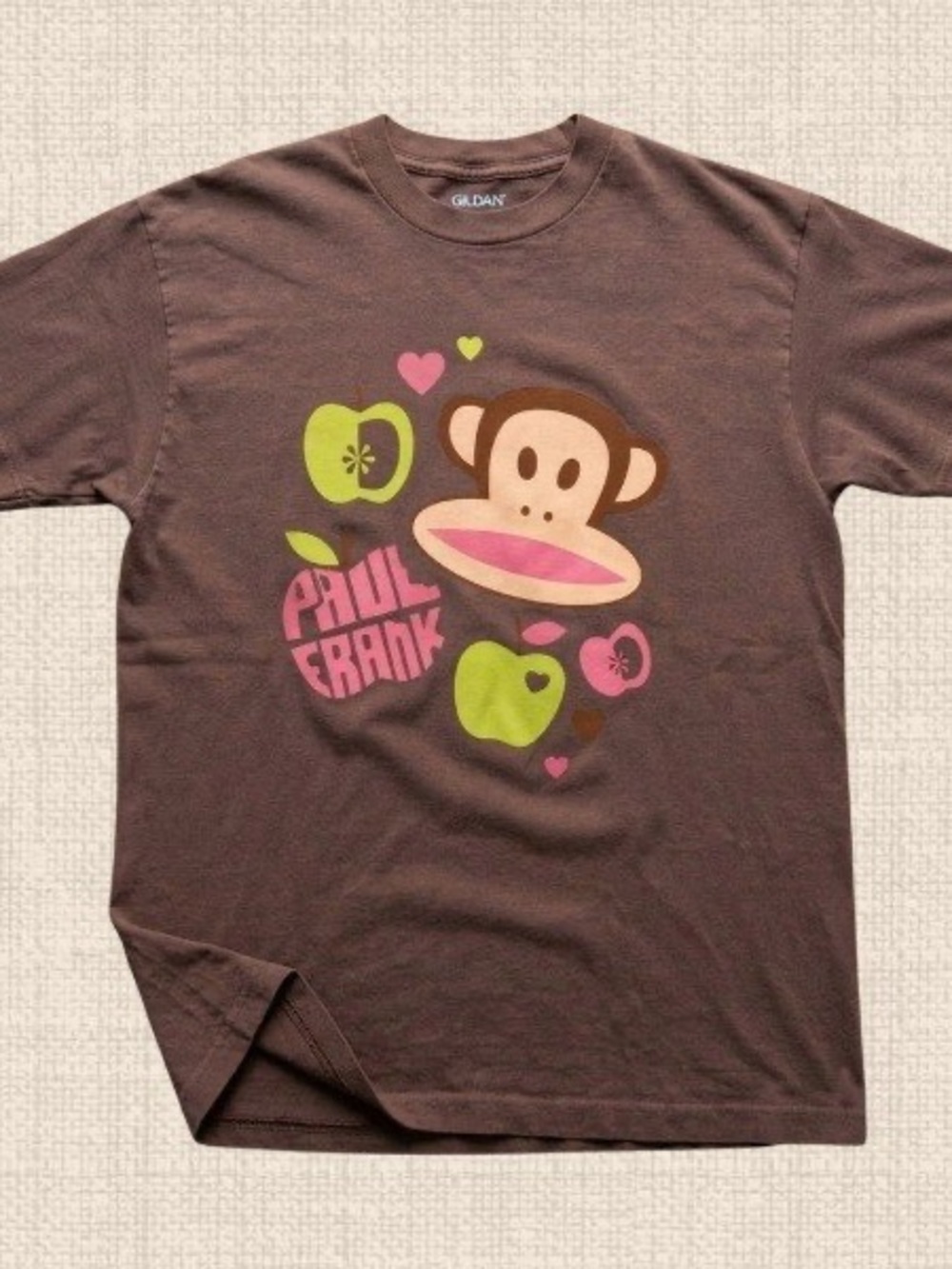Paul Monkey Gildan Brown Graphic Tee